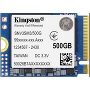 Disco  SSD Kingston NV3 500GB M.2 22*30 PCIe4x4 NVMe Lec5000MB/s Esc3000MB/s NUEVO