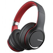 Audífono Lenovo Bluetooth HD200 Negro/Rojo Nuevos