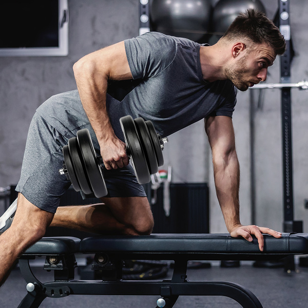 Banco Ejercicios Con Step Y Mancuernas Step Up Ejercicio Con