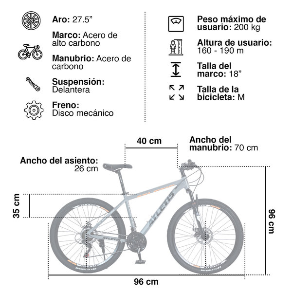 Bicicleta Diferencia Entre Rodado Y 29 Cubierta RCT Rodado Bici Urbana