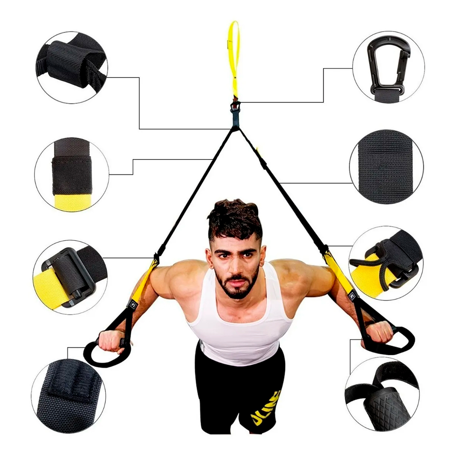  - Banda de entrenamiento suspensión - Amarillo
