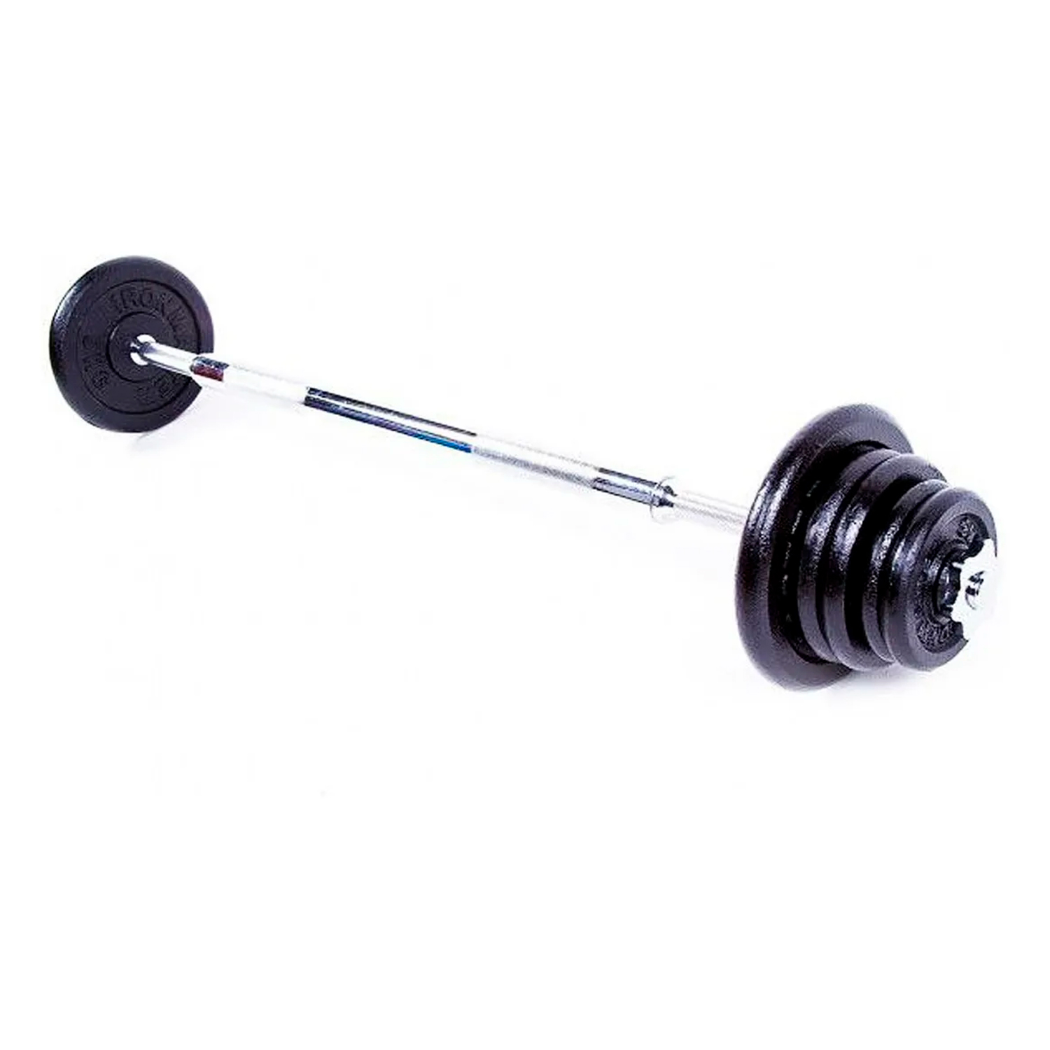 - Set 30kg Barra Armable / Mancuernas + Discos + Maletín