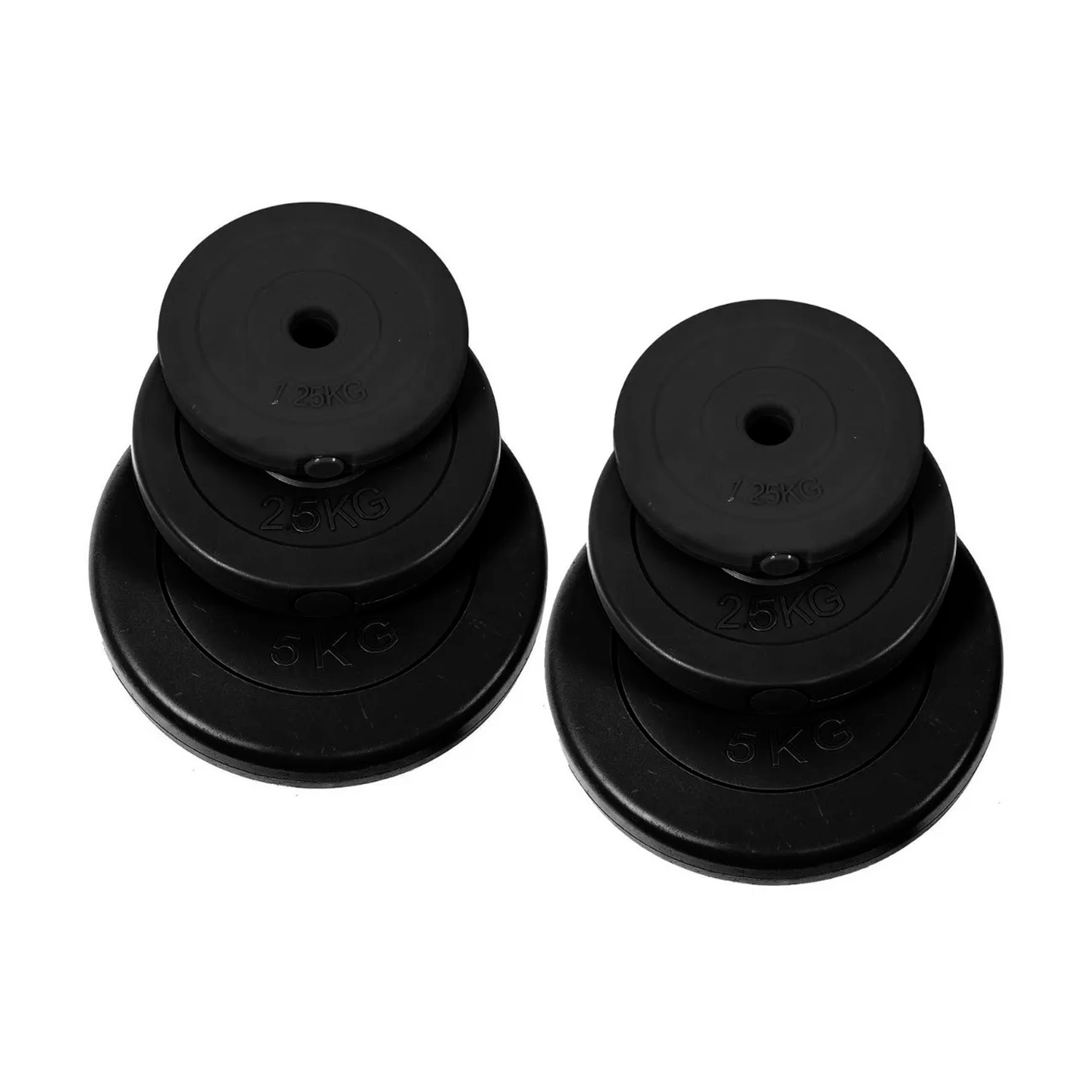  - Set Pesas 20kg: Barra 1.2 Mts + Discos De Cemento
