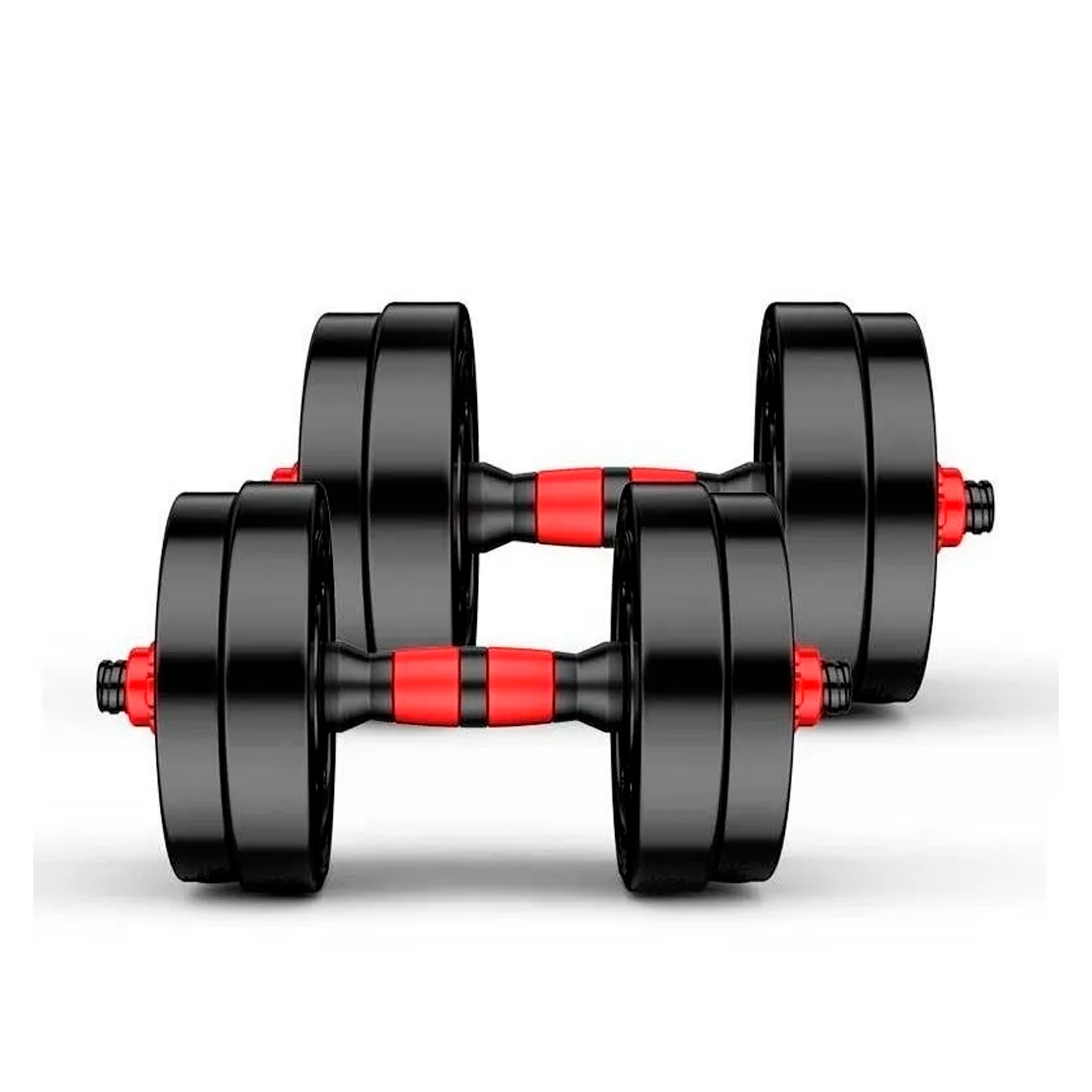  - Set Mancuerna Barra Armable 20 Kg