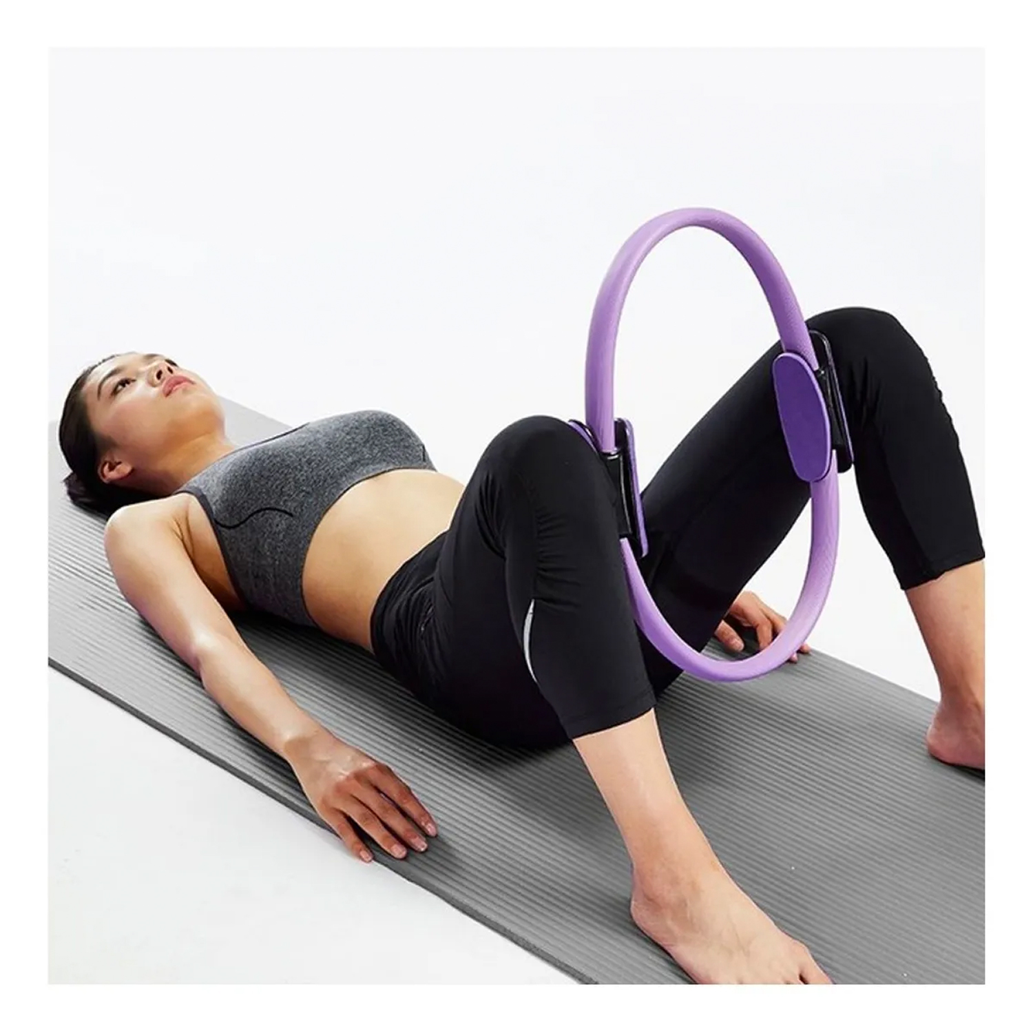  - Aro Para Pilates Magic Circle / Morado