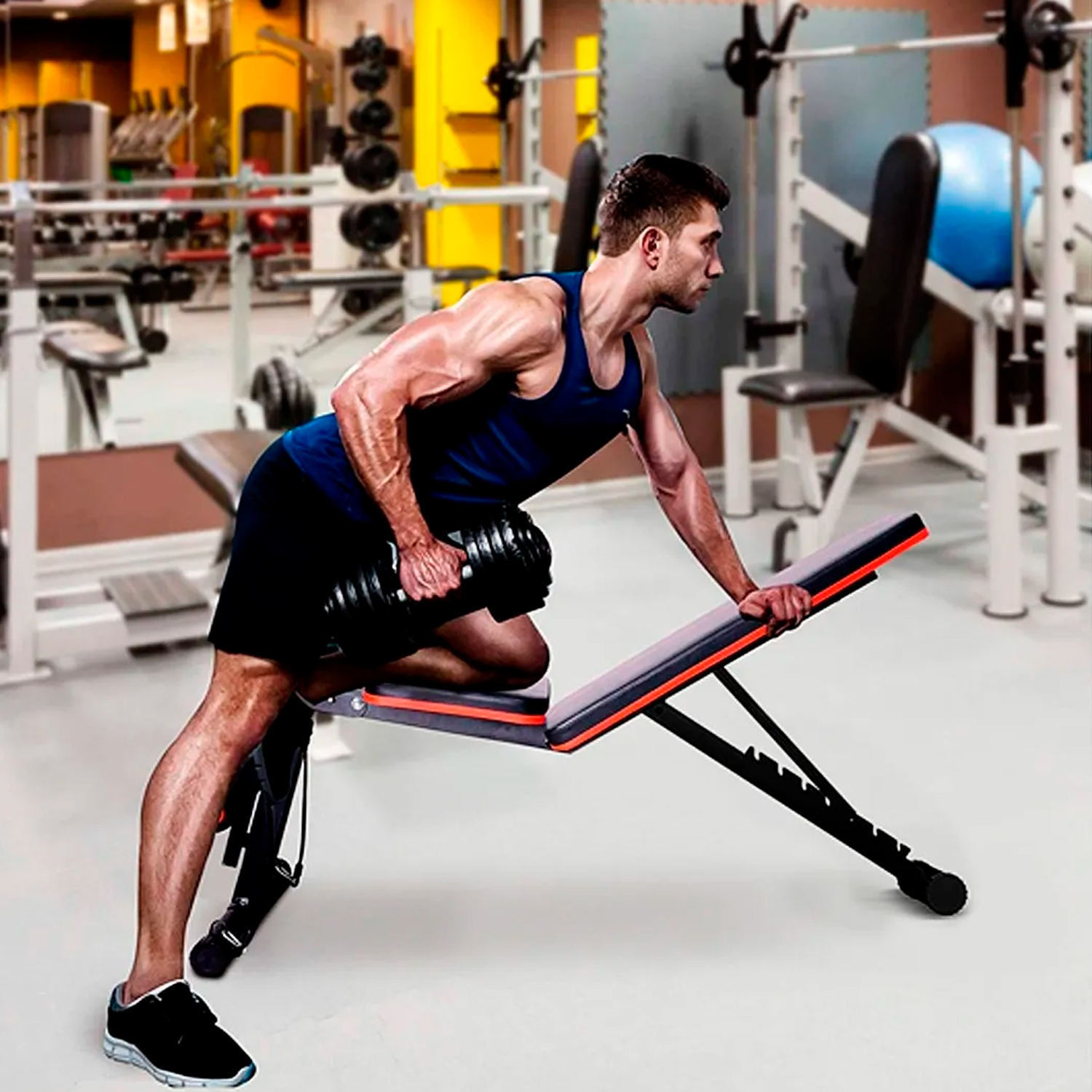  - Banco Multifuncional Para Entrenamiento