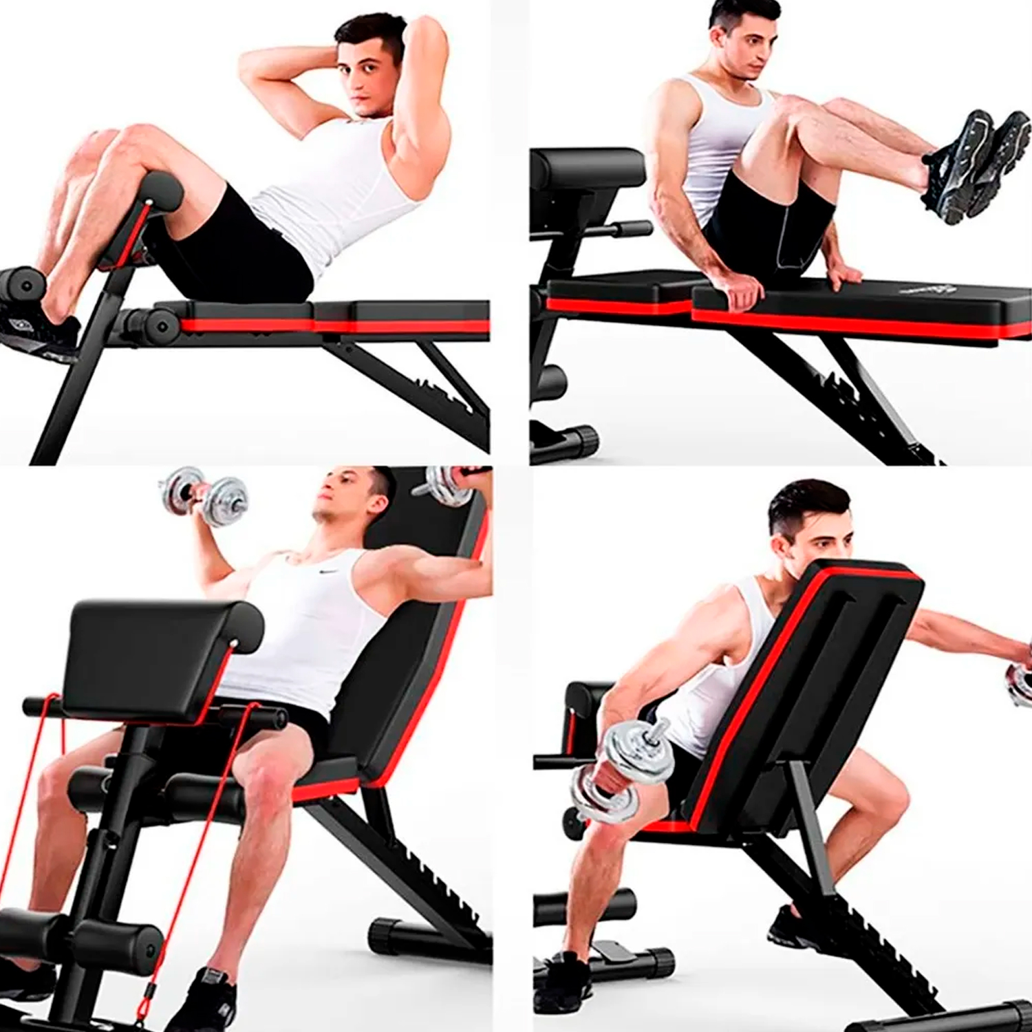  - Banco Multifuncional Para Entrenamiento