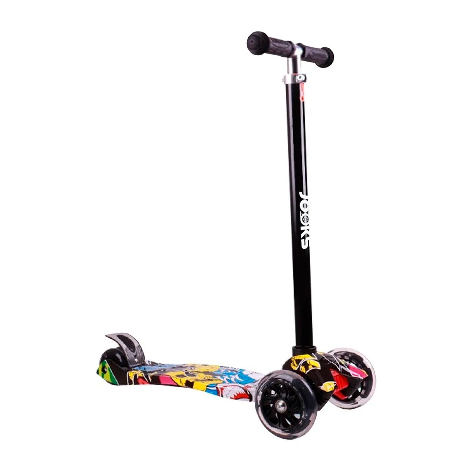  - Scooter Monopatín Ajustable Light Wheels - Amarillo