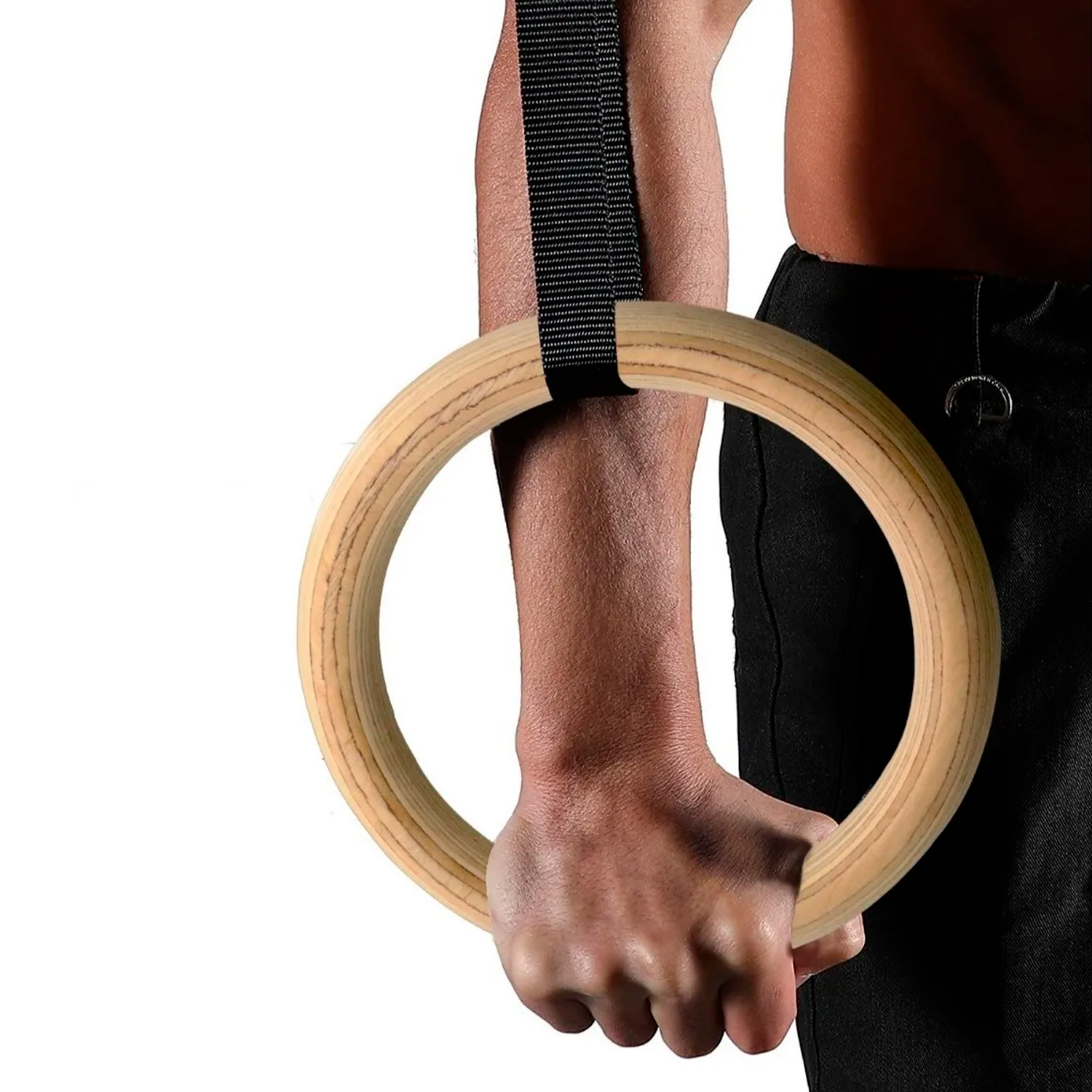  - Anillas De Madera Para Gimnasia