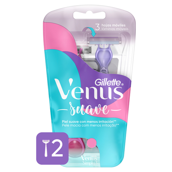 Máquina Para Depilación Gillette Venus Suave Un Liqui
