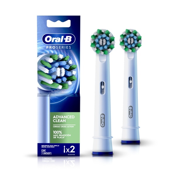Dientes Cepillo Cross Action Oral B Cabezales De Repuesto Oral-B