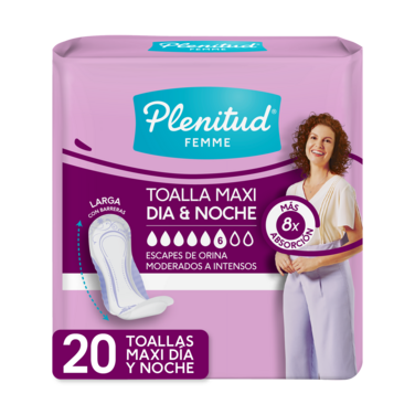 Plenitud Femme Toalla Antibacterial Ultra 20 Unidades