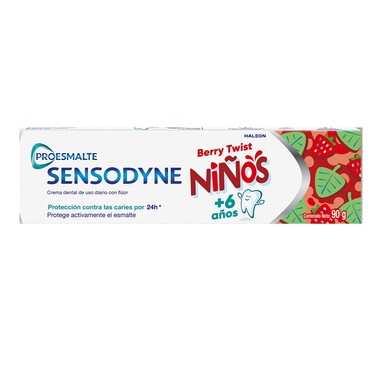 Sensodyne Pasta Dental Berry Twist Junior 90 Gr