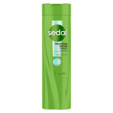 Sedal Shampoo Prebióticos + Biotina 340 ml