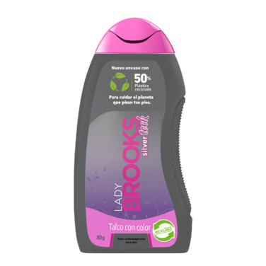 Brooks Talco Polvo Silver 80Gr + Talco Polvo Silver 80Gr