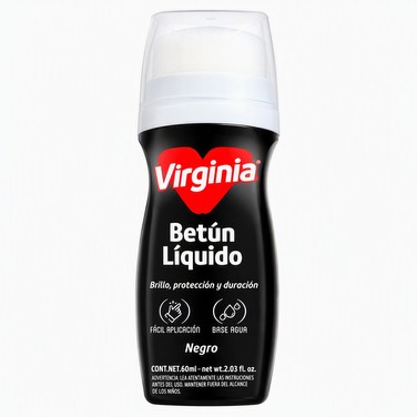 Virginia Betún Líquido Negro 60ml