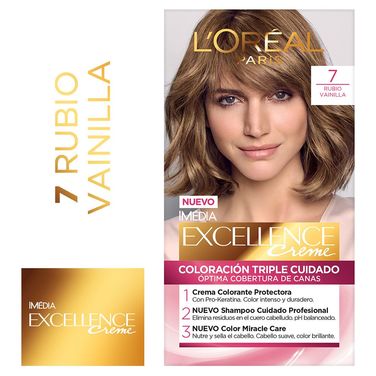 Excellence Creme Tinte Permanente 7 Rubio