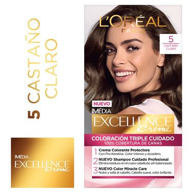 Excellence Creme Tinte Permanente 5 Castaño Claro