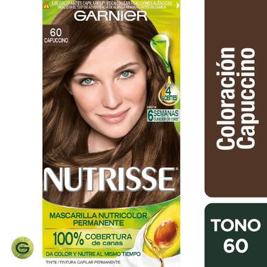 Nutrisse Tinte Permanente 60 Capuccino Rubio Oscuro
