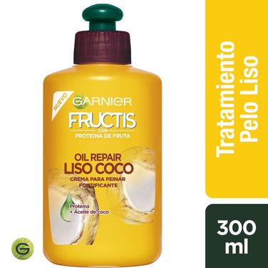Fructis Crema para Peinar Oil Repair Liso Coco 300 ml