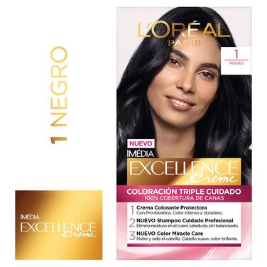 Excellence Creme Tinte Permanente 1 Negro