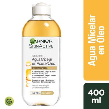 Garnier Loción Micelar en Aceite 400 ml