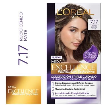 Excellence 7.17 Rubio Ceniza Matte