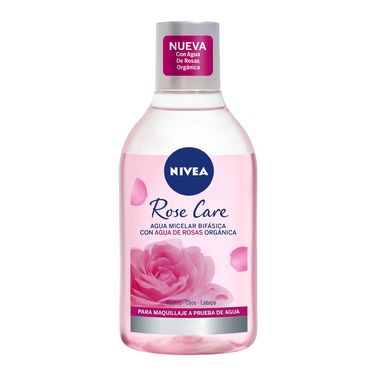 Nivea Agua Micelar Bifásica Rose Care 400 ml