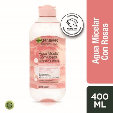 Garnier Agua Micelar Agua de Rosas 400 ml