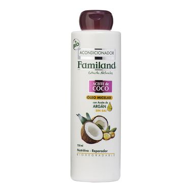 Acondicionador Aceite de Coco y Argán 750 ml. Familand