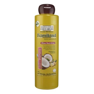 Familand Shampoo Aceite de Coco + Argán 750 ml