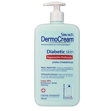 Dermocream Crema Diabetic Skin 750 ml