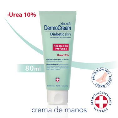 Dermocream Crema de Manos Diabetic Skin 80 gr