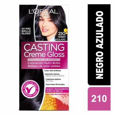 Casting Creme Gloss 210 Negro Azulado