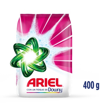 Ariel Detergente en Polvo Toque de Downy 400 Gramos