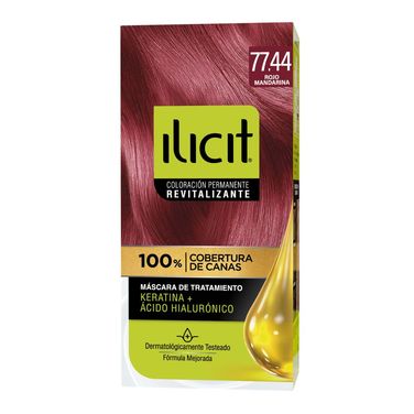Ilicit Tintura Permanente 77/44 Rojo Mandarina