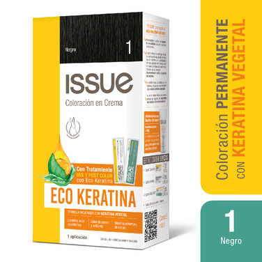 Issue Tintura Permanente Kit Eco Keratina 1