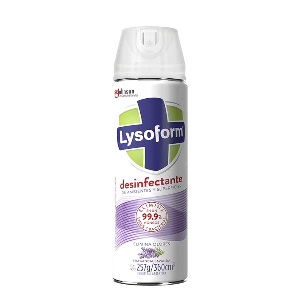 LYSOFORM AEROSOL LAVANDA 360 CC