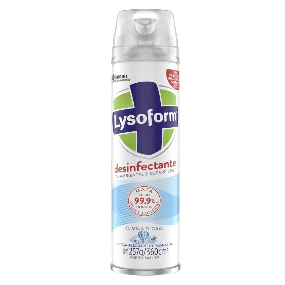 LYSOFORM AEROSOL AIRE DE MONTAÑA 360 CC