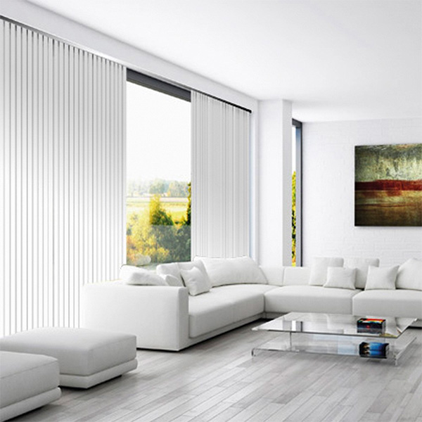 Cortina Vertical BlackOut Blanca 