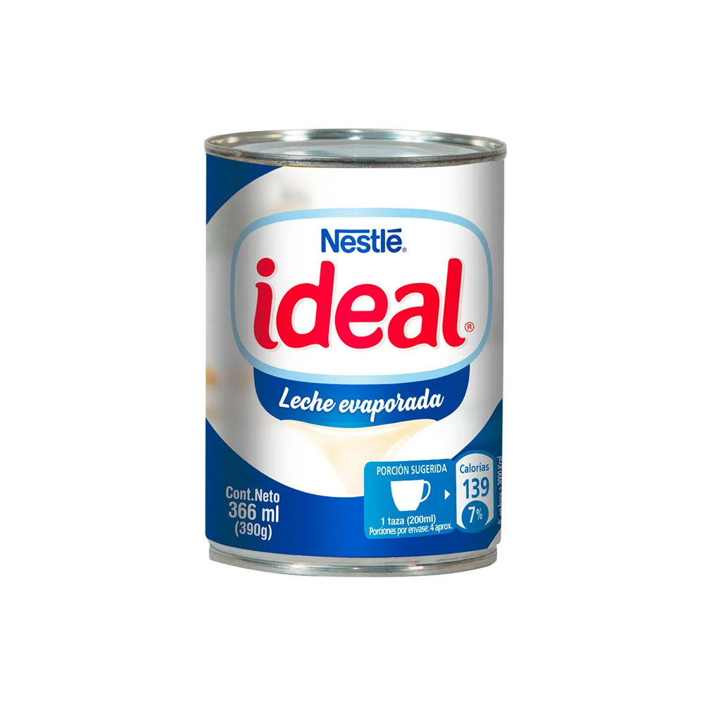 Leche evaporada