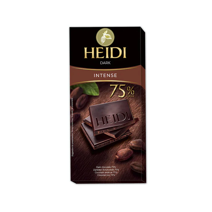 Chocolate Heidi Dark Intense 80 Gr - Super El Trebol