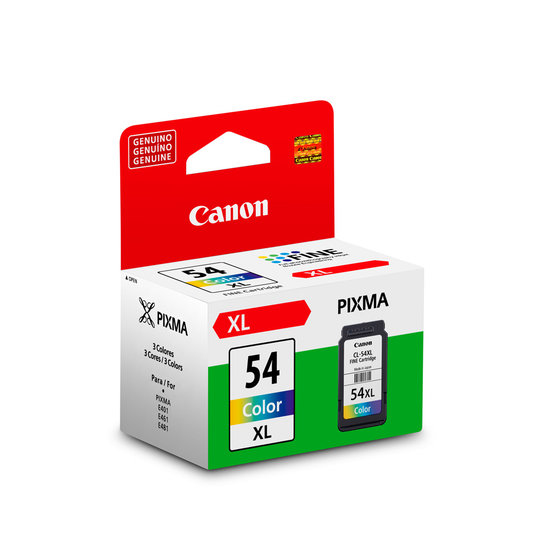 Canon CL-54 XL (Amarillo / Cyan / Magenta) [9065B001] | SoloTodo.cl