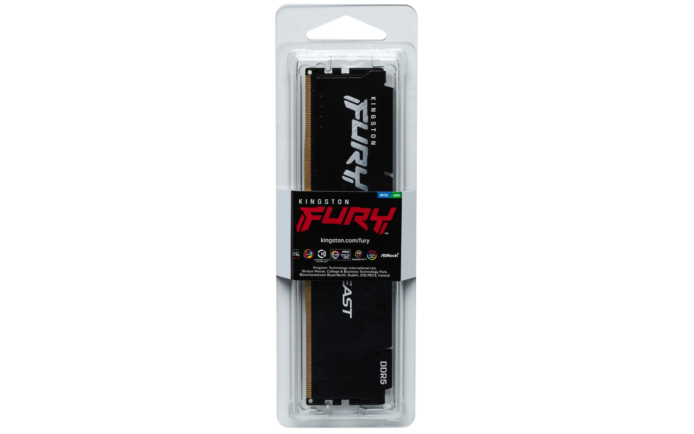 Memoria Kingston FURY Beast 32GB DDR5 6000MT/s CL36, DIMM 288