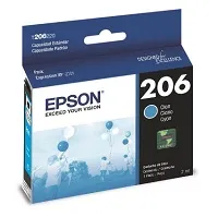 206 Ink Cartucho de tinta original Epson 206, Cián - CTMAN