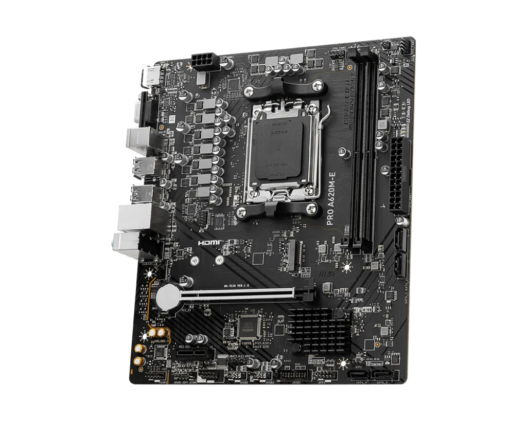 Placa Madre MSI PRO A620M-E AMD Socket AM5, Ryzen 7000 series, DDR5 - CTMAN