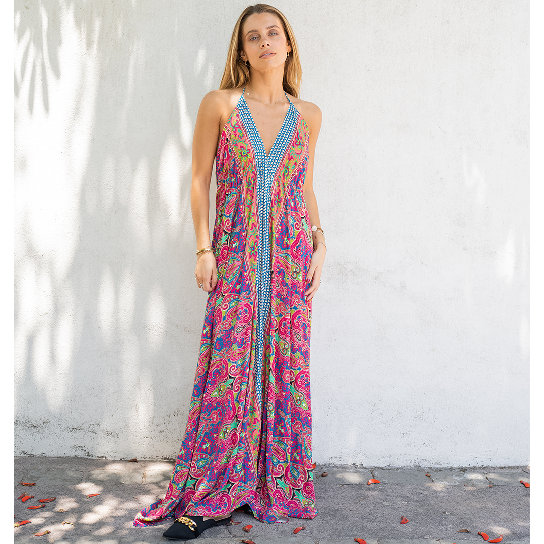 Vestido Fucsia