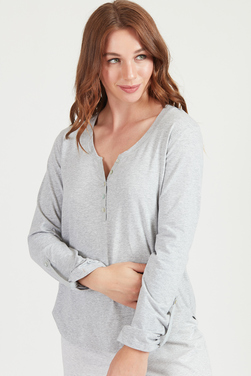Pijama Rayas Manga Larga Gris - 0215.jpg
