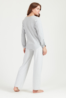 Pijama Rayas Manga Larga Gris - 0213.jpg