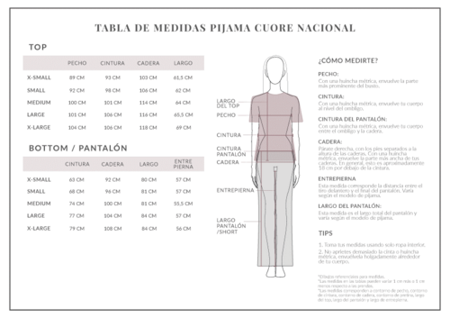 Pijama Cuore Nacional Blanco Estampado - Tabla de medidas.png